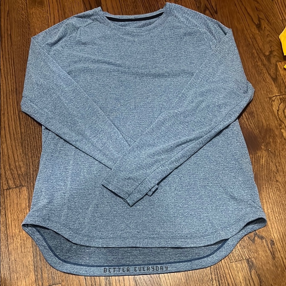 Lululemon Athletica Blue Long Sleeve Tee